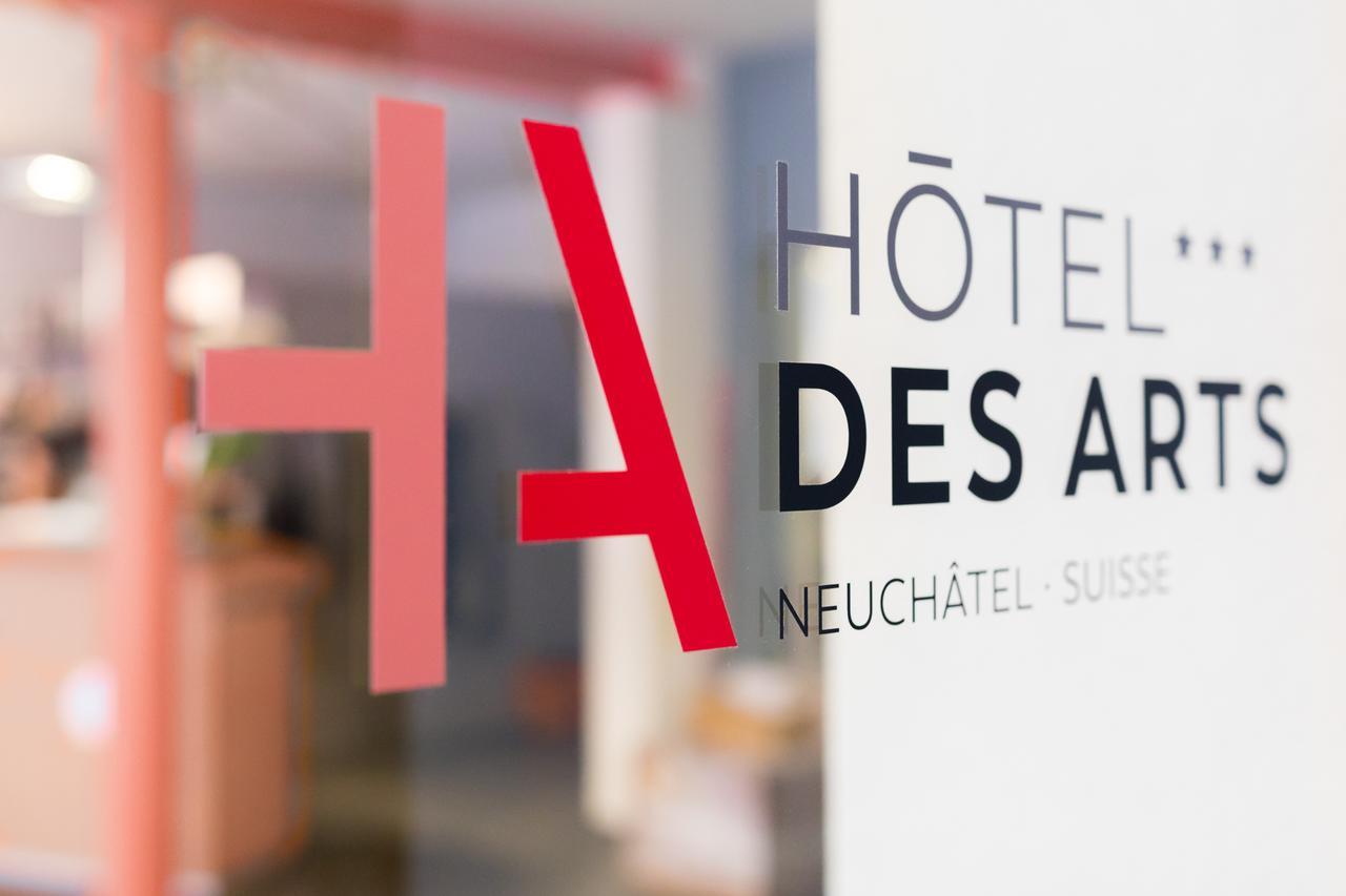 Hotel Des Arts Neuchâtel Dış mekan fotoğraf