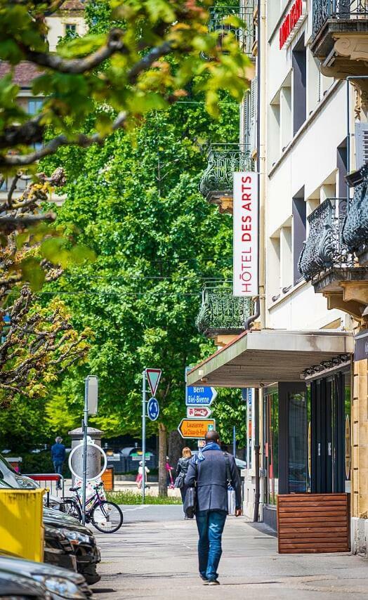 Hotel Des Arts Neuchâtel Dış mekan fotoğraf